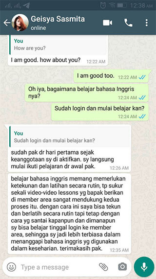 Berbicara Bahasa Inggris