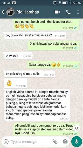 Berbicara Bahasa Inggris